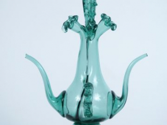 Vente aux enchères Huilier/vinaigrier en verre de Murano