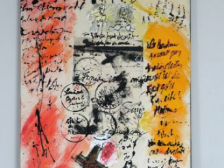 Vente aux enchères Gilles RIEU. 'Le retour de Tolède'.  Paire d'huiles sur toile marouflé