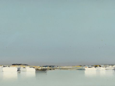 DOUTRELEAU, "Marine". Huile sur toile signée en bas à droite. Dim. : 2