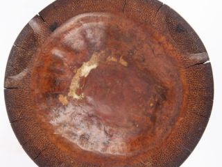 Porte pinceau en bambou portant l'inscription d'un poème d'un lettreé 