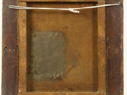 Ecole française XVIIème "Portrait d'homme barbu" Huile sur toile. Dim.