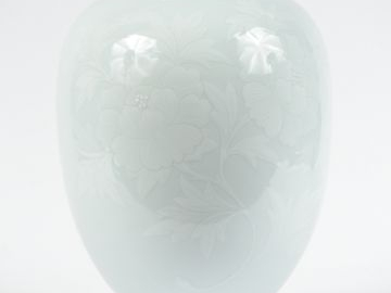 Vase en porcelaine de Chine. Circa 1930/1950. H. 30 cm