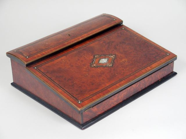 Ecritoire Napoléon III en marqueterie Boulle
