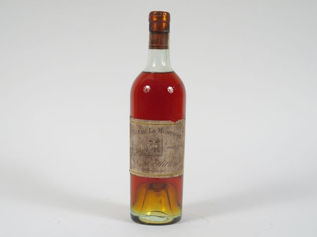 1 BOUTEILLE CHÂTEAU LA MONTAGNE SAUTERNES - 1918 - HEP/EF