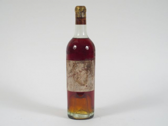Vente aux enchères 1 BOUTEILLE DOISY DAENE CC SAUTERNES - 1923 - LB/EA
