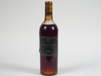 Vente aux enchères 1 BOUTEILLE CHÂTEAU GUIRAUD 1er CC SAUTERNES - 1953 - CAPS LA/HEP-MEP