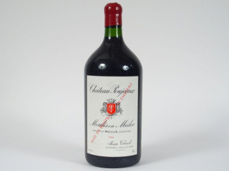Vente aux enchères 1 DOUBLE MAGNUM (3 L) CHÂTEAU POUJEAUX  MOULIS - 1990 - CBO