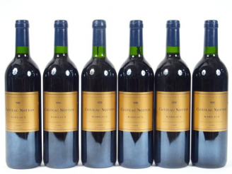 Vente aux enchères 6 BOUTEILLES CHÂTEAU NOTTON MARGAUX - 1996 - CBO/1 BG