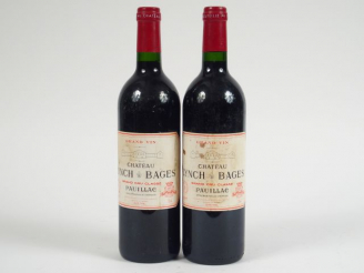 Vente aux enchères 2 BOUTEILLES CHÂTEAU LYNCH BAGES GCC PAUILLAC - 1997 - ELT