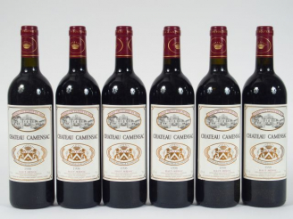 Vente aux enchères 6 BOUTEILLES CHÂTEAU CAMENSAC GCC HAUT MEDOC - 1998 - CBO