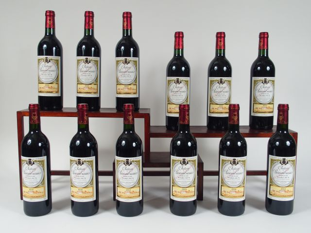12 BOUTEILLES CHÂTEAU RAUZAN GASSIES GCC MARGAUX - 2000 - CBO