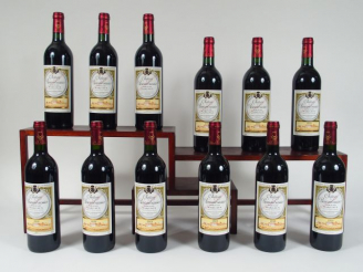 Vente aux enchères 12 BOUTEILLES CHÂTEAU RAUZAN GASSIES GCC MARGAUX - 2000 - CBO