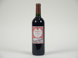 Vente aux enchères 1 BOUTEILLE DELICE DU PRIEURE GC ST EMILION - 2012