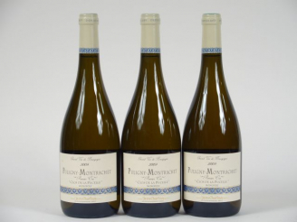 Vente aux enchères 3 BOUTEILLES PULIGNY MONTRACHET 1er CRU 'CLOS DE LA PUCELLE' J. CHARTR