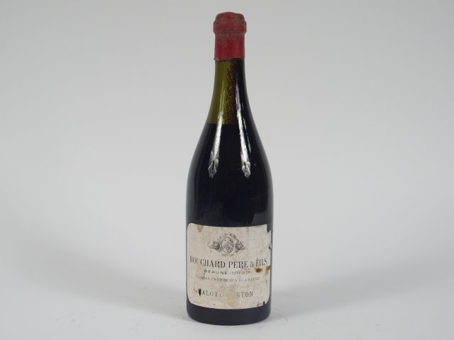 1 BOUTEILLE ALOXE CORTON BOUCHARD PERE ET FILS - 1921 - 6 CM/EA/PRESUM