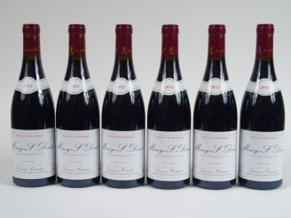 Vente aux enchères 6 BOUTEILLES MOREY ST DENIS TORTOCHOT - 2012
