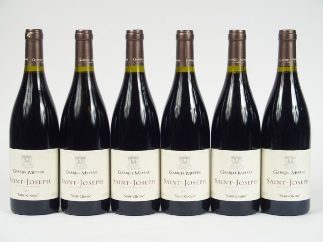 6 BOUTEILLES ST JOSEPH 'ST ETIENNE' G. MEFFRE - 2013