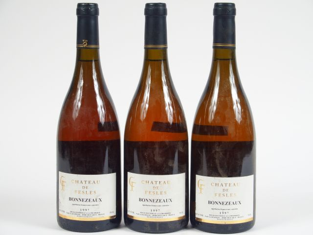 3 BOUTEILLES BONNEZEAUX CHÂTEAU DE FESLES - 1997