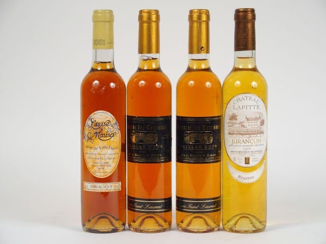 4 BOUTEILLES (50 cl) : 1 JURANCON CHÂTEAU LAFITTE RESERVE 2009 - 2 GAI
