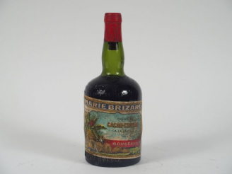 Vente aux enchères 1 VIEILLE BOUTEILLE MARIE BRIZARD CREME DE CACAO CHOUAO VANILLE - ET S