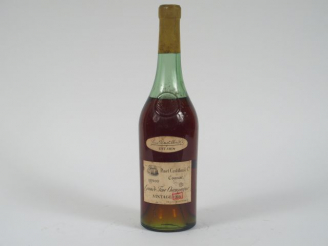 Vente aux enchères 1 BOUTEILLE GRANDE FINE CHAMPAGNE VINTAGE PINET CASTILLON - 1914 - ET