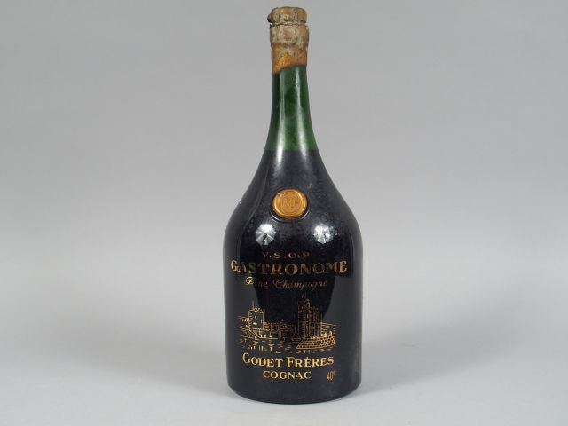 1 POT (2,5 L) COGNAC FINE CHAMPAGNE 'GASTRONOME' GODET FRERES - VSOP -