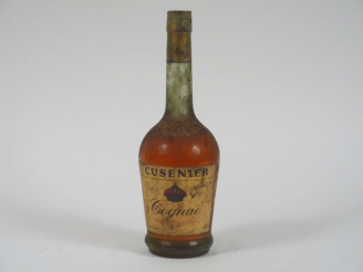 Vente aux enchères 1 BOUTEILLE COGNAC CUSENIER - BS