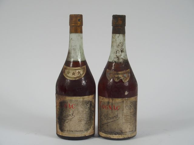 2 BOUTEILLES COGNAC T. RICARD - BS