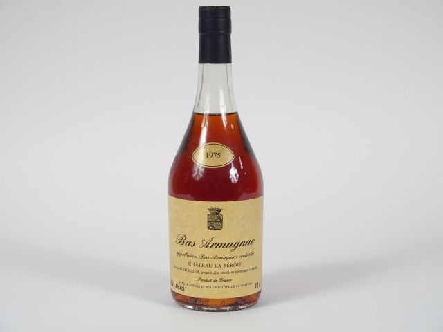 1 BOUTEILLE BAS ARMAGNAC CHÂTEAU LA BEROJE 45% - 1975