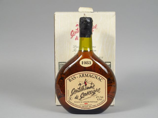1 BOUTEILLE BAS ARMAGNAC 'GENTILHOMME DE GASCOGNE' DOMAINE de LAGAJAN-
