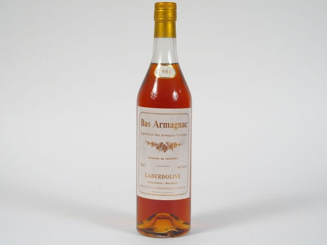 1 BOUTEILLE BAS ARMAGNAC LABERDOLIVE DOMAINE DE JAURREY 46% - 1988