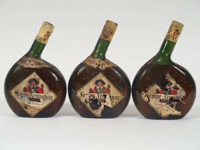 3 BOUTEILLES ARMAGNAC SEMPE - BS/EA