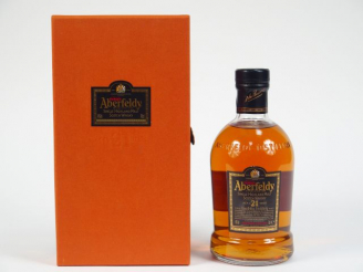 Vente aux enchères 1 BOUTEILLE ABERFELDY OB 	70cl 	40% 			- 21ans