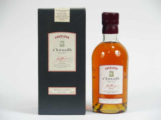 1 BOUTEILLE ABERLOUR OB 	A'Bunach	 70	cl 59,6% - 					Batch N°1