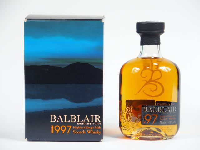 1 BOUTEILLE BALBLAIR OB 		70cl 	43% - 	Millésime : 1997	 - Mise : 2009