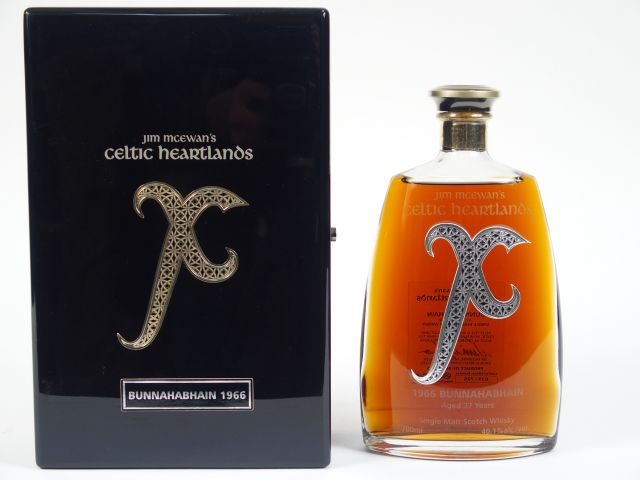 1 BOUTEILLE BUNNAHABAIN Murray Mc David	 Celtic Heartlands	 70cl 	40,1
