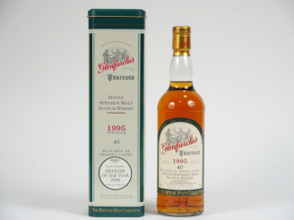 Vente aux enchères 1 BOUTEILLE GLENFARCLAS OB	 The Heritage Malt Collection 	70cl 	45% - 