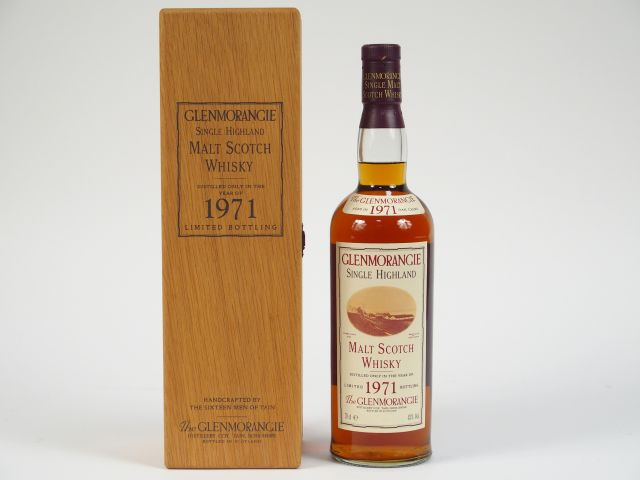 1 BOUTEILLE GLENMORANGIE OB 		70cl 	43% - Millésime : 	1971