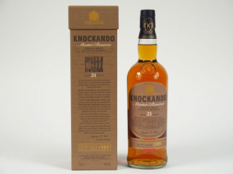 Vente aux enchères 1 BOUTEILLE KNOCKANDO OB	 Master Reserve 	70cl 	43% - Millésime : 	198