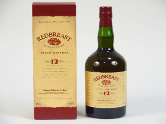 Vente aux enchères 1 BOUTEILLE REDBREAST OB		 70	cl 40%