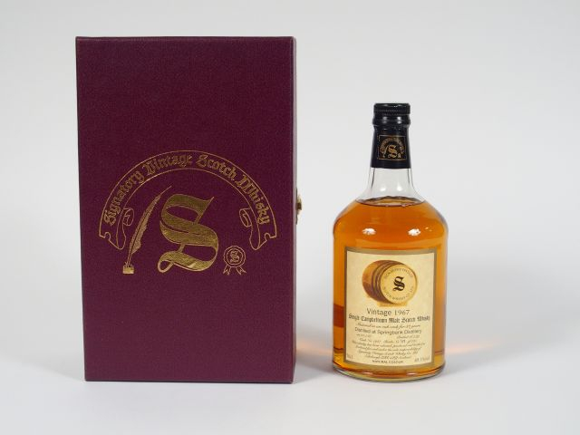 1 BOUTEILLE SPRINGBANK 	Signatory Vintage	 Vintage Collection (Dumpy)	