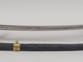 Sabre modèle 1821 d’officier de la garde nationale. Monture en bronze 