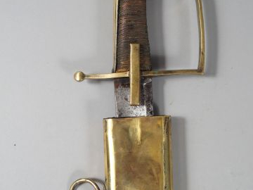 Sabre de hussard ou de chasseur à cheval de la fin de l’ancien régime.