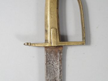 Sabre infanterie des compagnies d’élite seconde partie du XVIIème. Mon