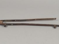 Fer de lance de cavalerie à boule, lame plate à 4 pans sans gorge de 1