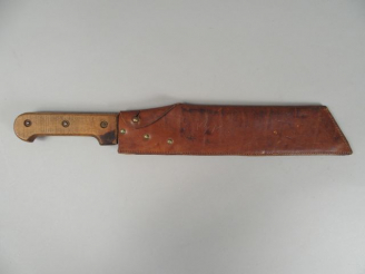 Vente aux enchères Machette de tirailleur sénégalais époque première guerre mondiale, dan