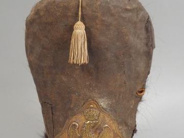 Bonnet à poil dans le style de grenadier de la garde impériale. Bonnet