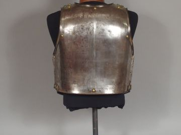 Cuirasse Française troupe modèle 1825. Marquage en cursive à l’intérie