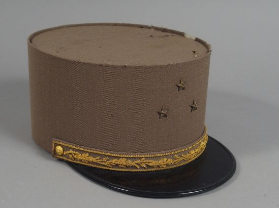 Képi de général de division (trois étoiles) Français après 1945. Corps