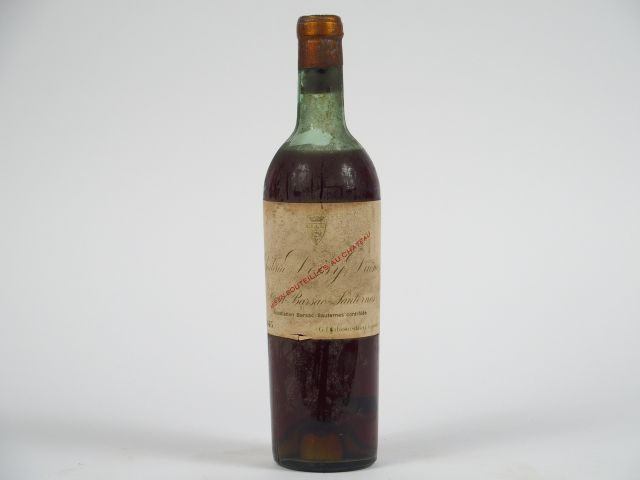 1 BOUTEILLE CHÂTEAU DOISY DAENE CC SAUTERNES - 1943 - HEP/BS